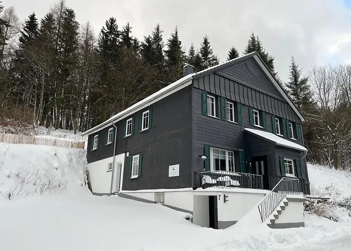 Familienurlaub Pur Iii Und Jugendliche Bis 17 Frei Iii Hund Willkommen Iii Sauna Im Haus Iii Direkt Vor Der Tuer Iii Nah An Winterberg Fuer Wandern Und Abenteuer 公寓 梅德巴赫